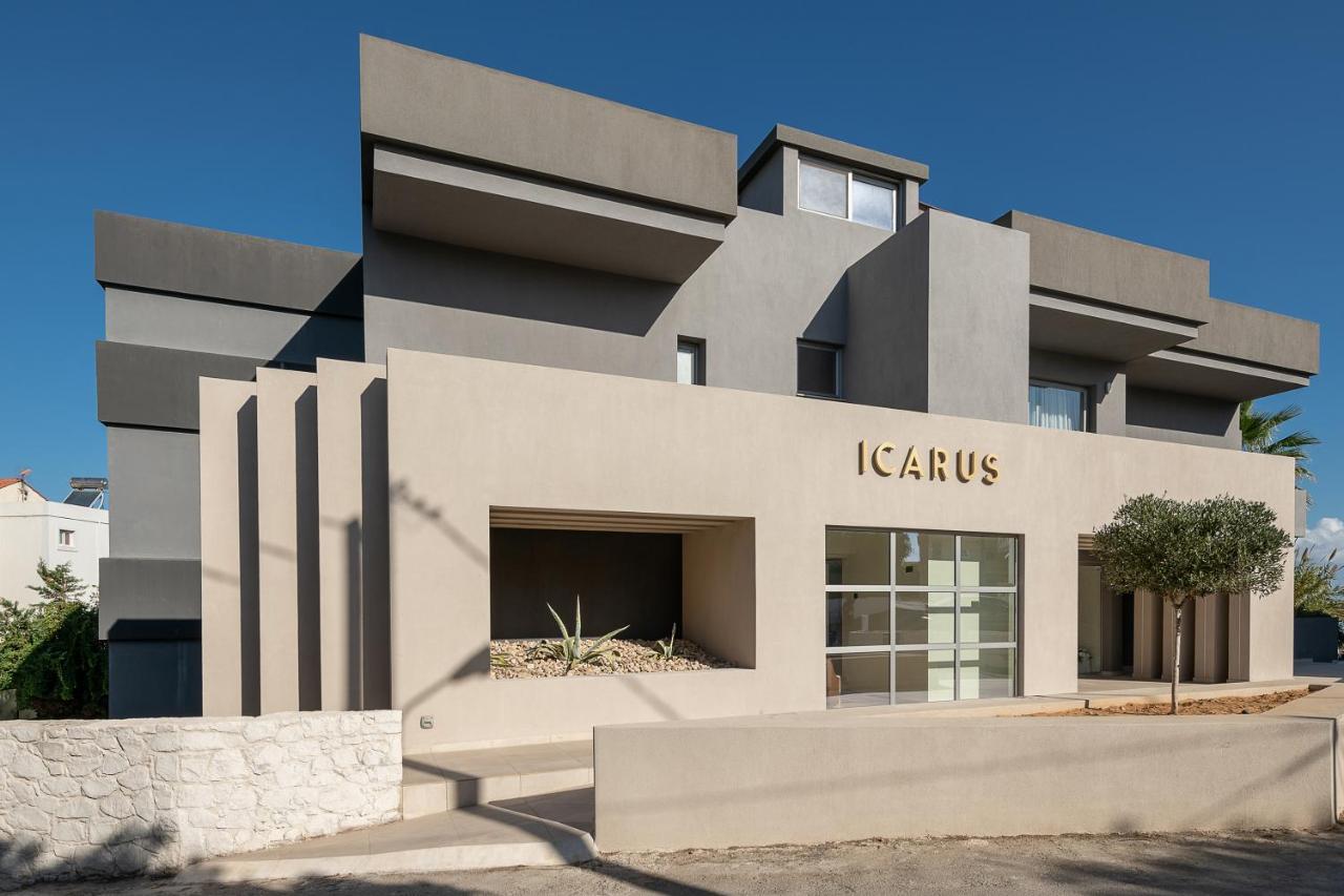 Icarus Hotel Kalamaki Buitenkant foto
