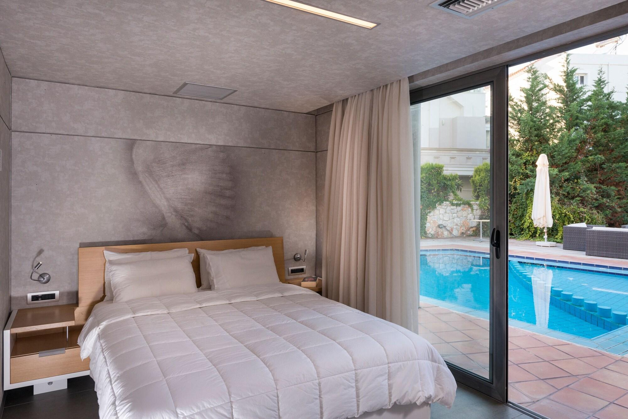 Icarus Hotel Kalamaki Buitenkant foto